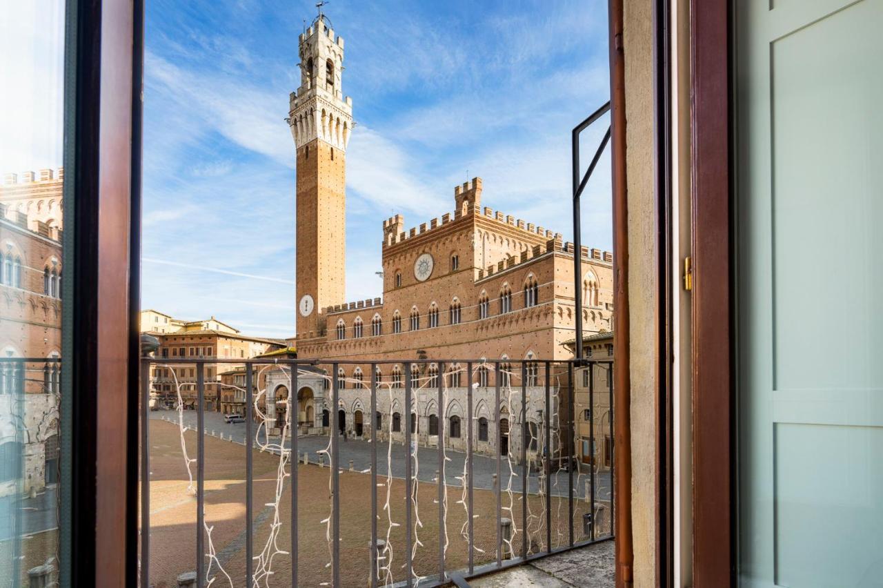 The Balcony Suite - Affaccio Su Piazza Del Campo Siena Ngoại thất bức ảnh