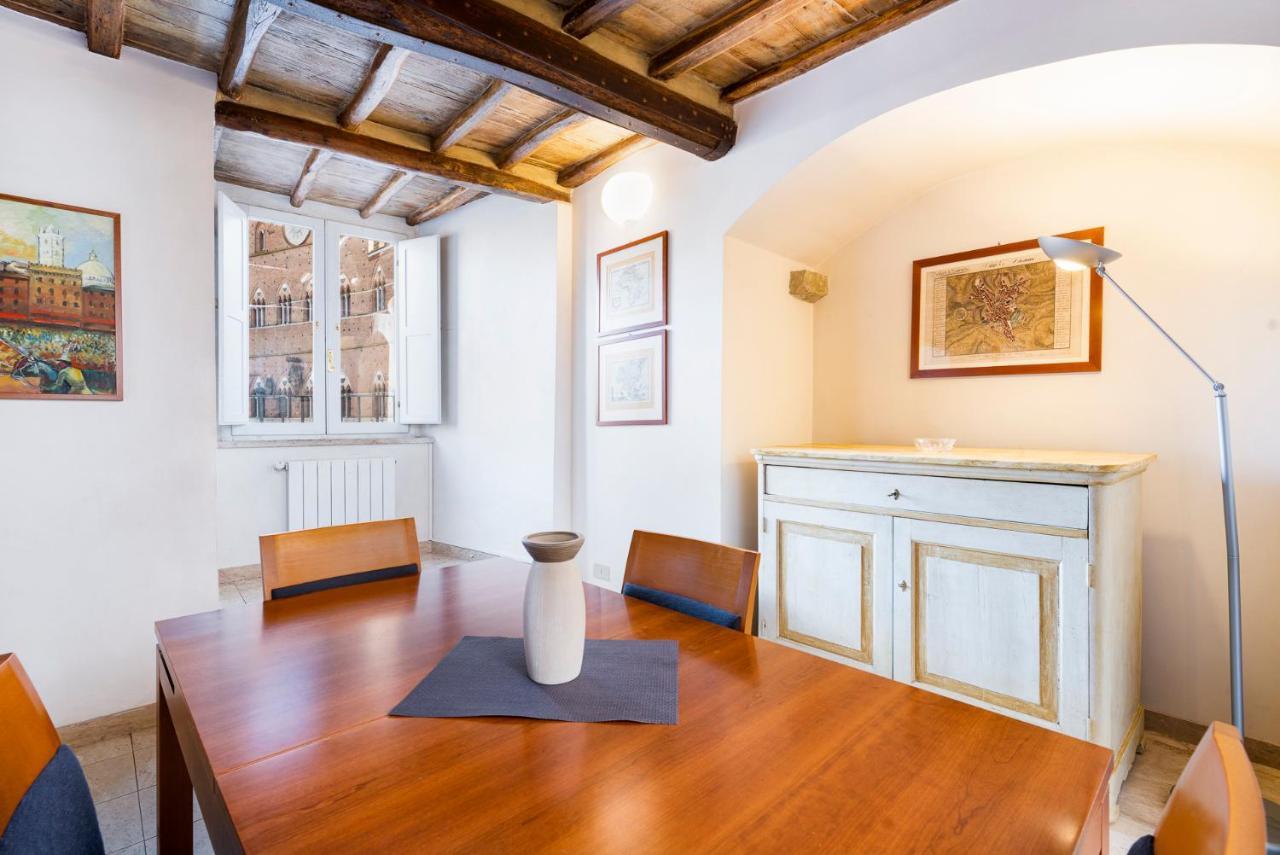 The Balcony Suite - Affaccio Su Piazza Del Campo Siena Ngoại thất bức ảnh